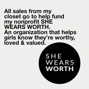 Support SHE WEARS WORTH